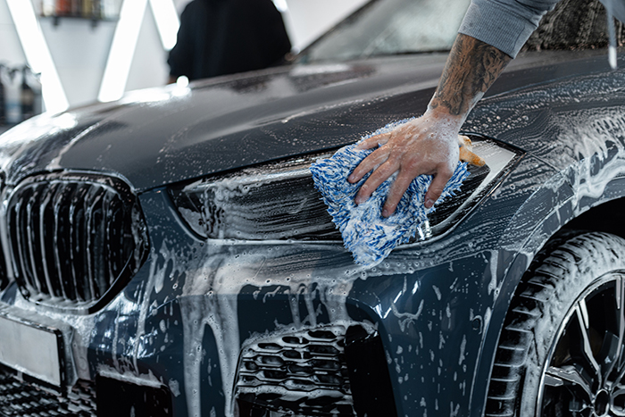 Realizacja usługi auto detailingu w Błysk AutoSPA Nysa